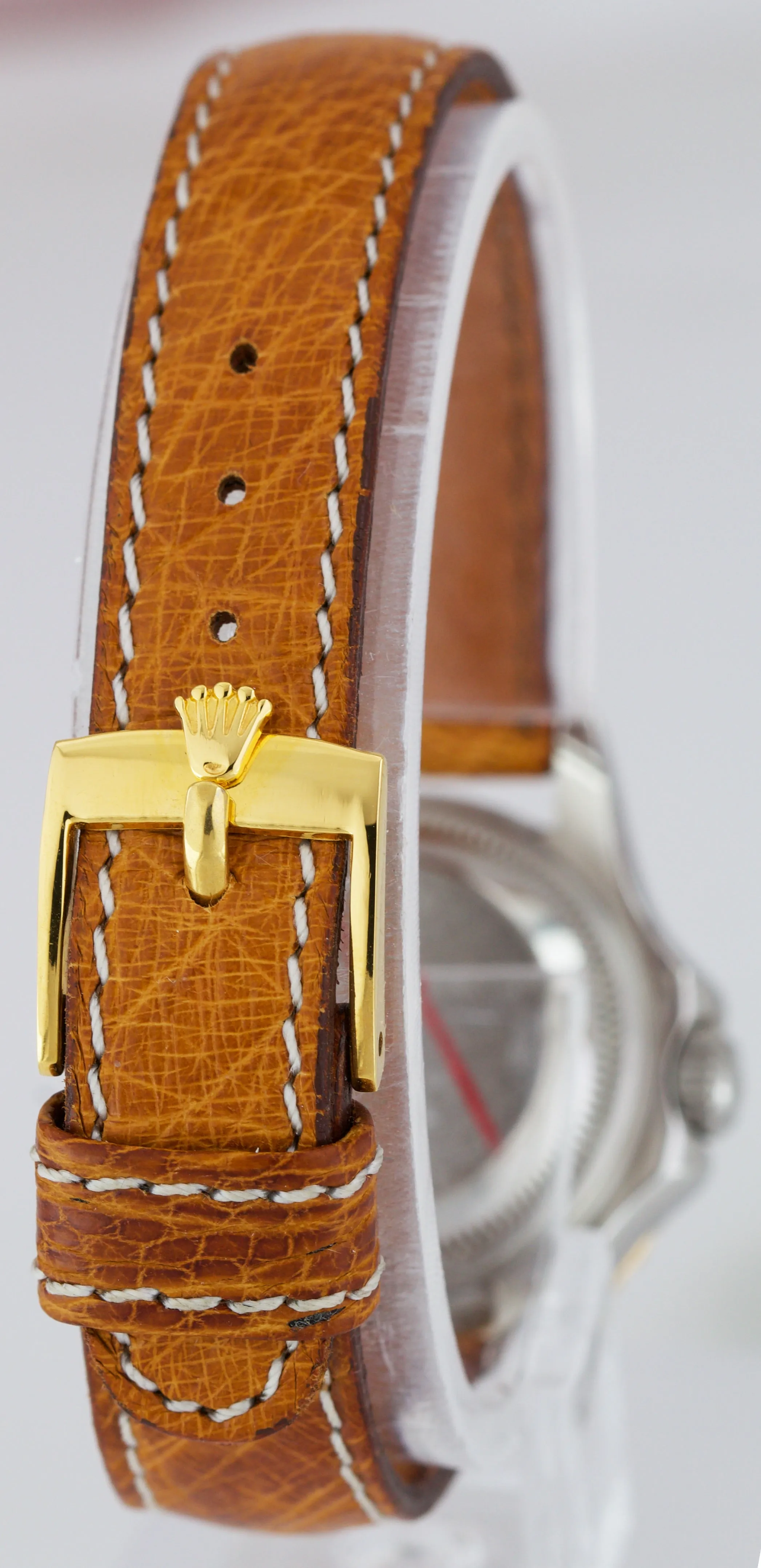 Ladies Rolex Yacht-Master 29mm 18K Gold Two-Tone White Stainless Watch 169623