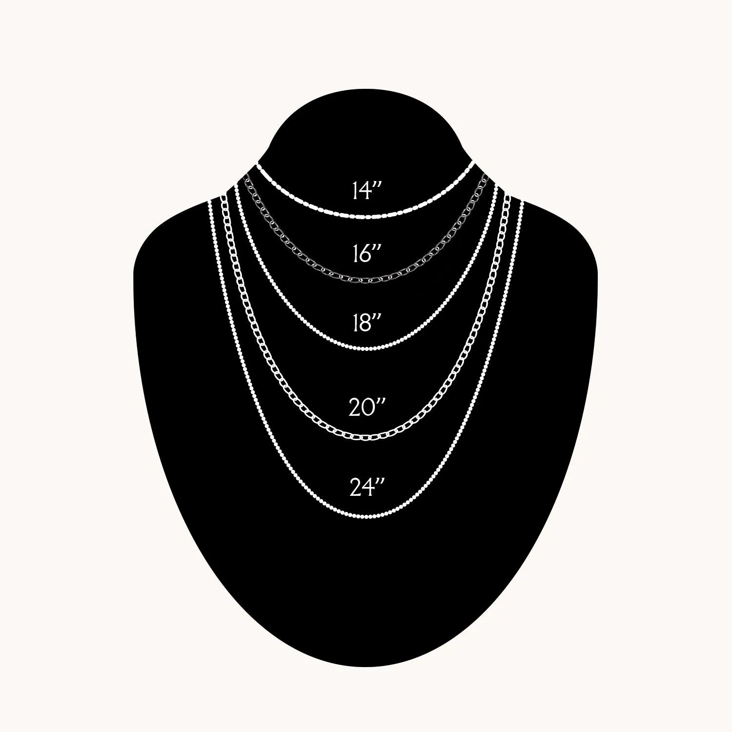 Large Alphabet Coin Pavé Necklace