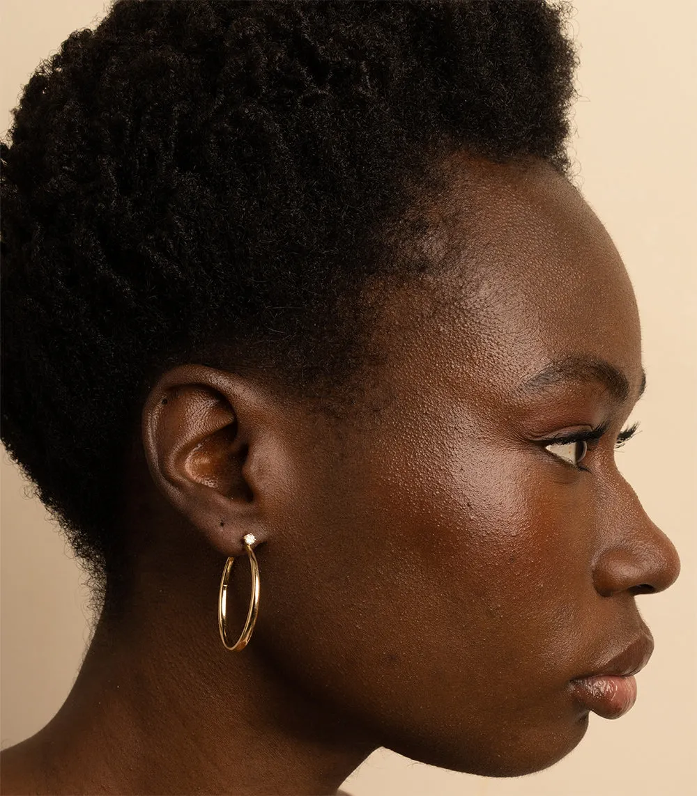 Large Estée Hoops
