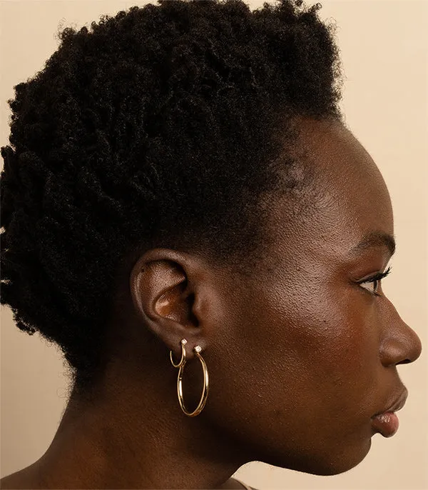 Large Estée Hoops