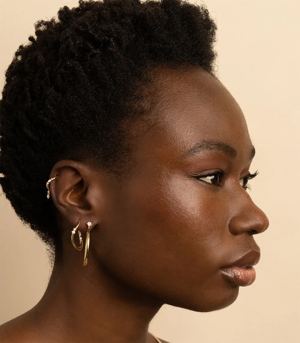 Large Estée Hoops