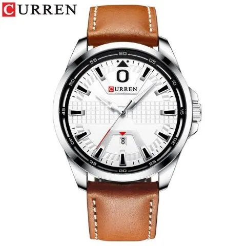 Leather Band Business Watch (Dial 4.7cm)