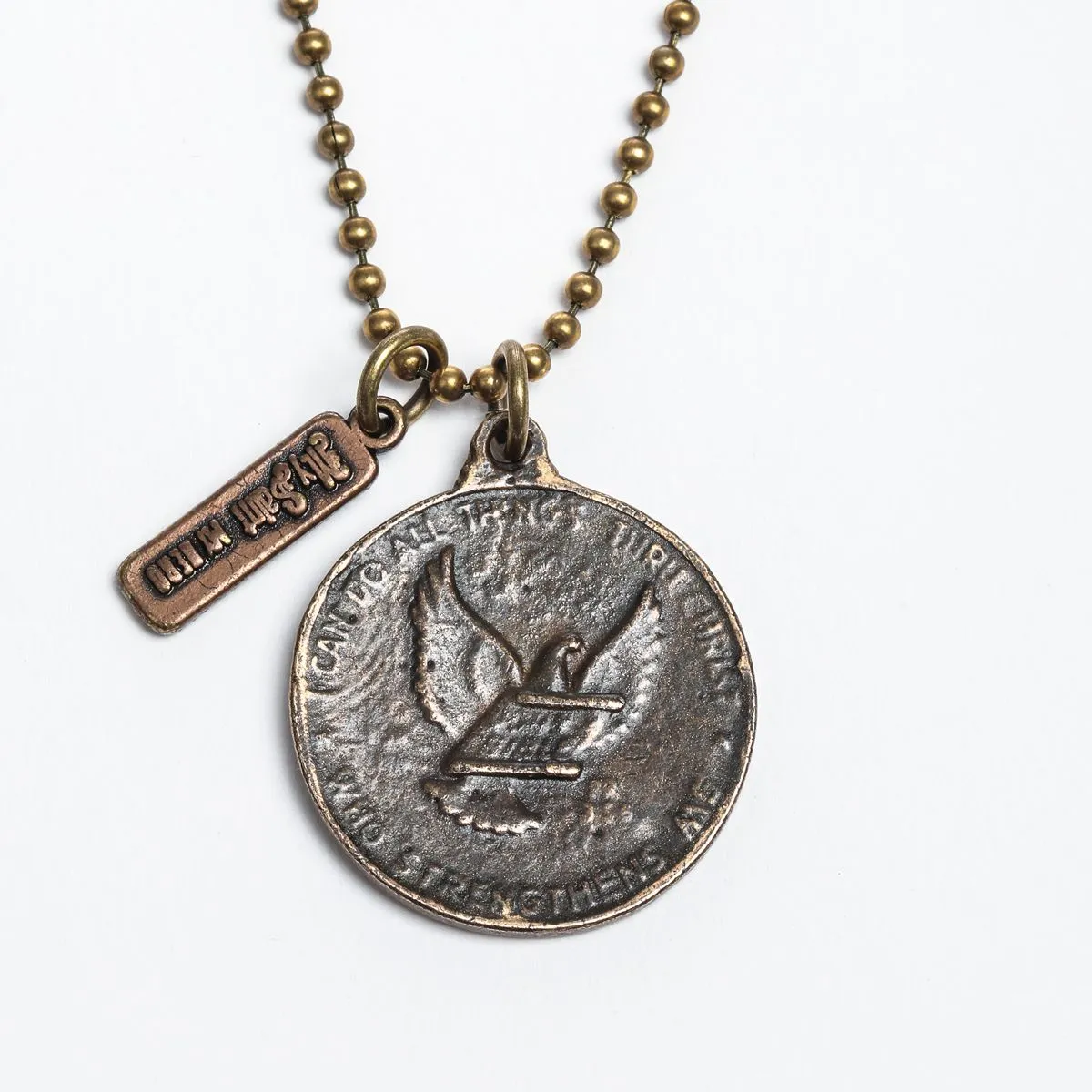 Let Go Let God Necklace - Bead Ball (NK00066)