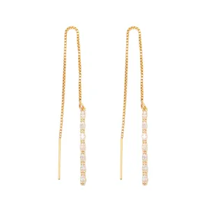 Long Bar Threader Earrings