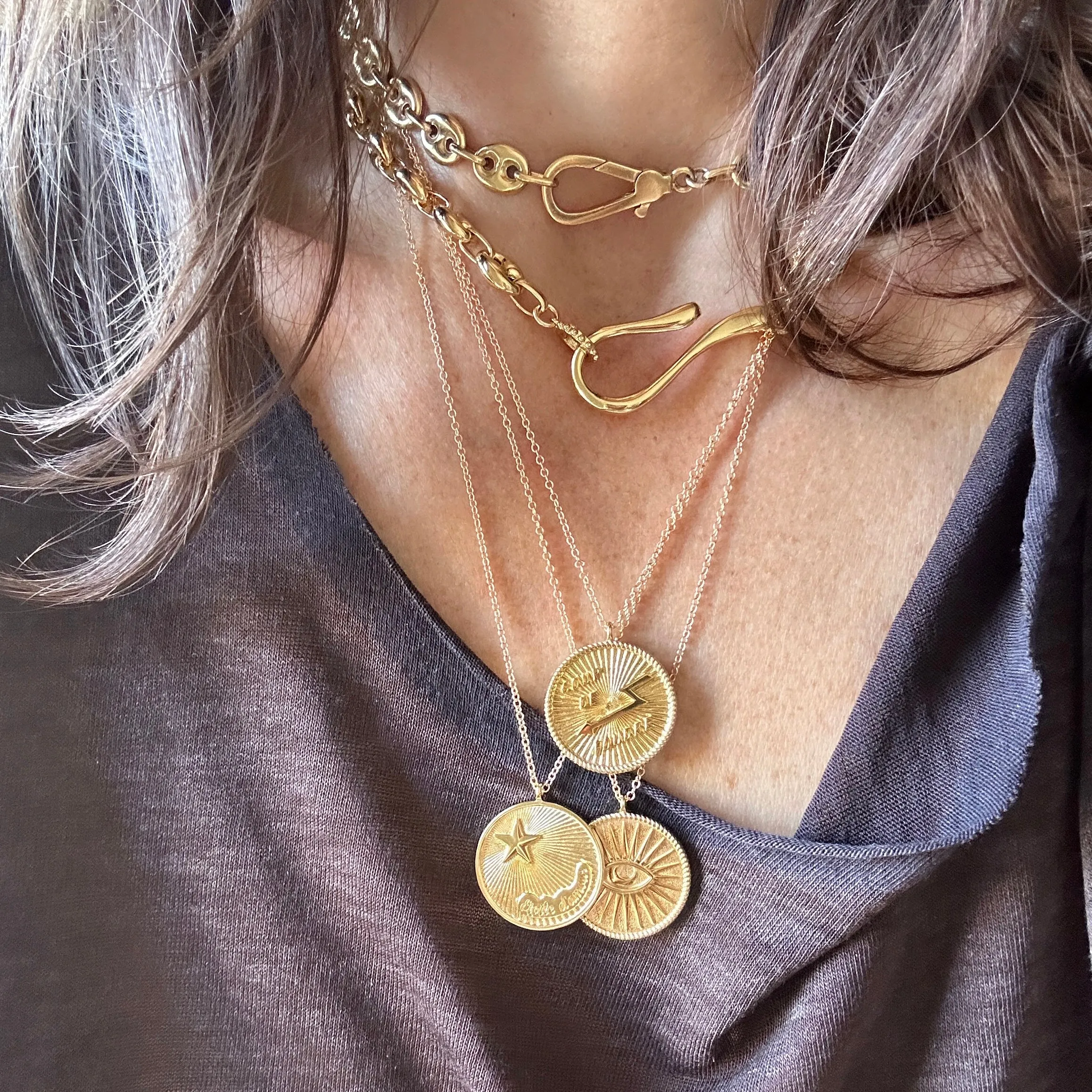 LOVE TOKEN Necklace : “ALL SEEING EYE”