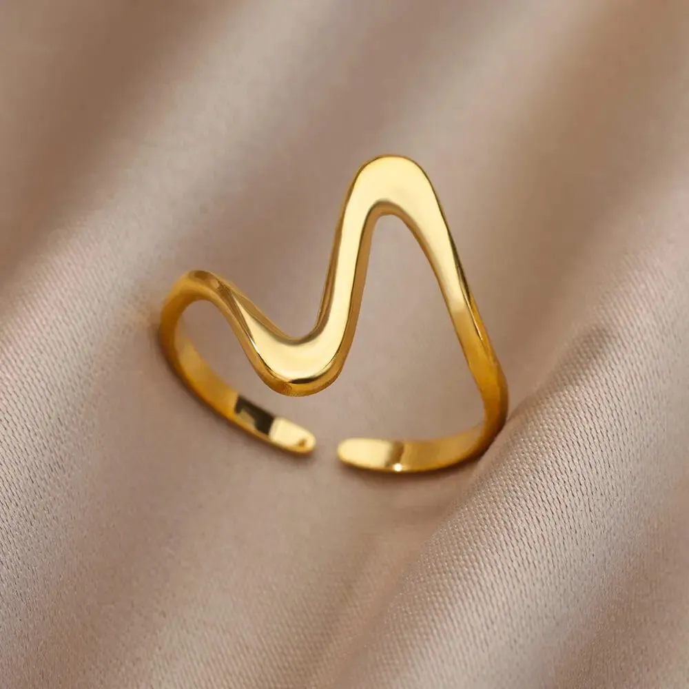 Lucky Turkish Evil Eye Rings For Women Opening Stainless Steel Ring Luxury Wedding Couple Jewelry anillos mujer
