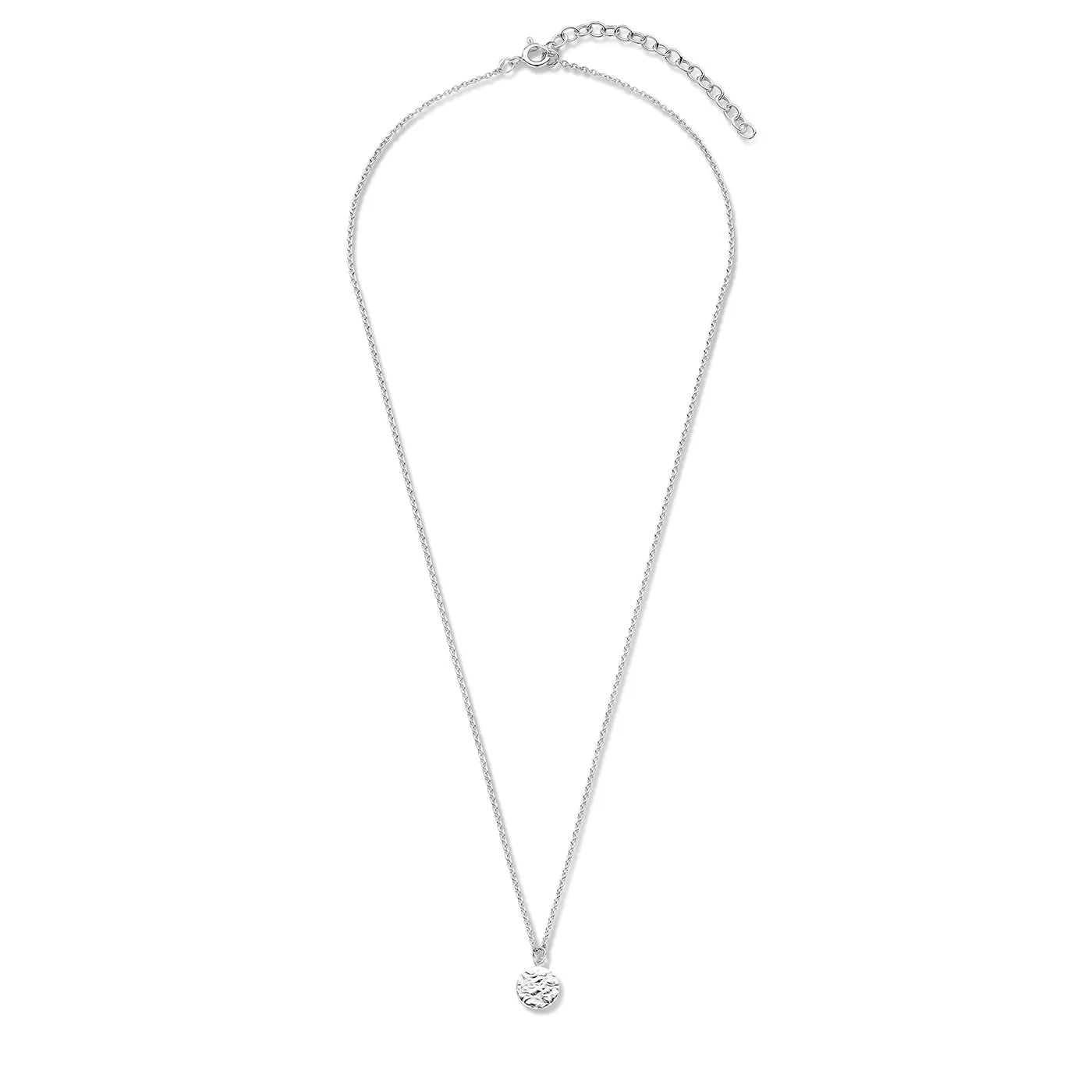 Luna 925 sterling silver necklace with coin