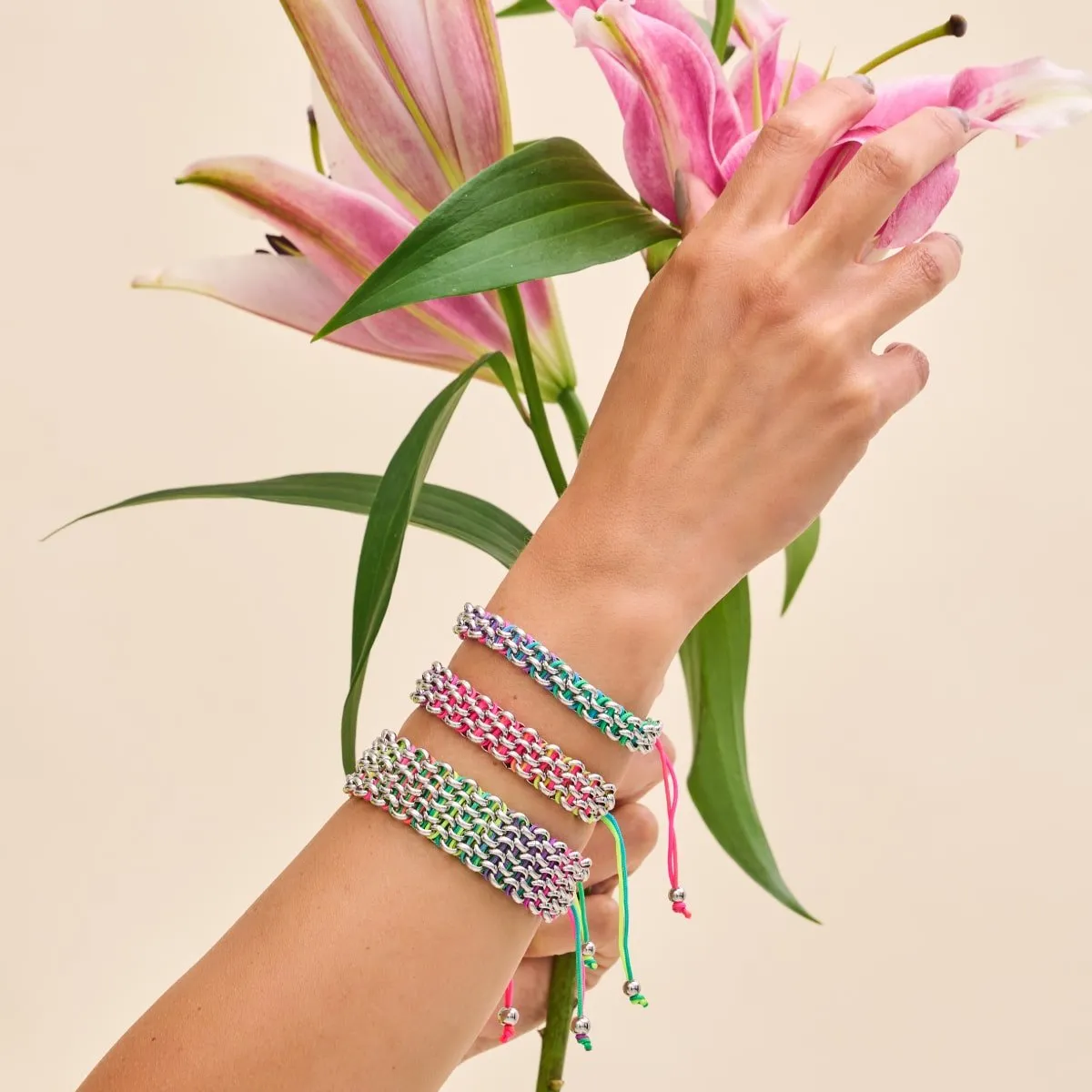 Macaw Links | Original Kismet Bracelet | Spectrum x Silver