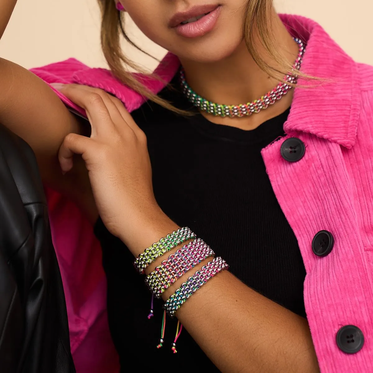 Macaw Links | Original Kismet Bracelet | Spectrum x Silver