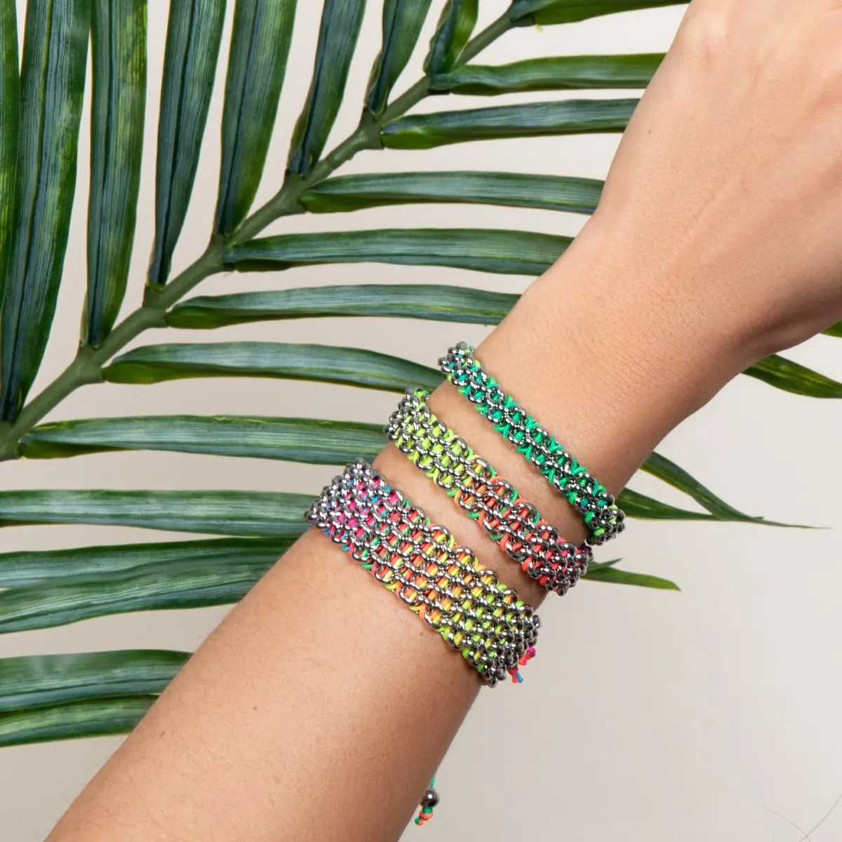 Macaw Links | Original Kismet Bracelet | Spectrum x Silver