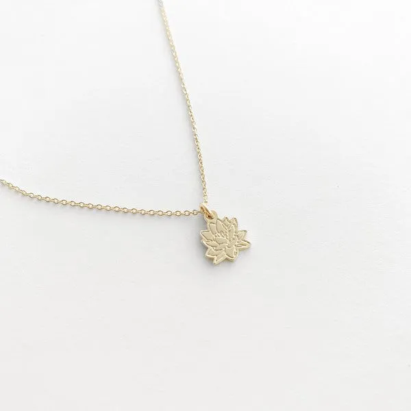 Magic Charm Lotus Necklace