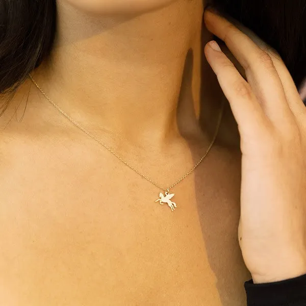 Magic Charm Pegasus Necklace