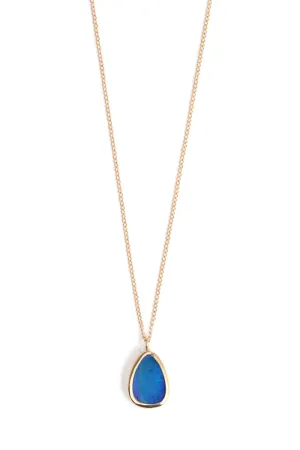 Medium Freeform Opal Pendant Necklace
