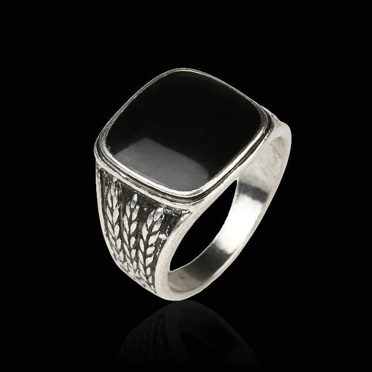 Men Biker Silver Jewelry Fashion Wedding Rings For Men