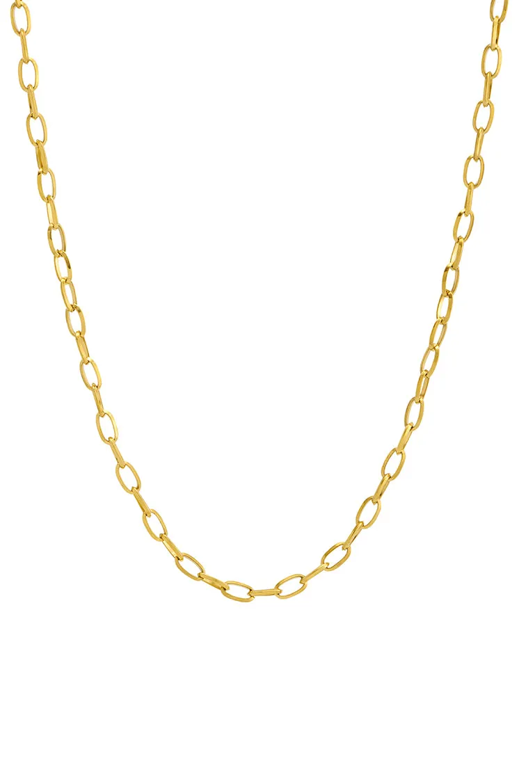 Men's Paperclip Chain Necklace