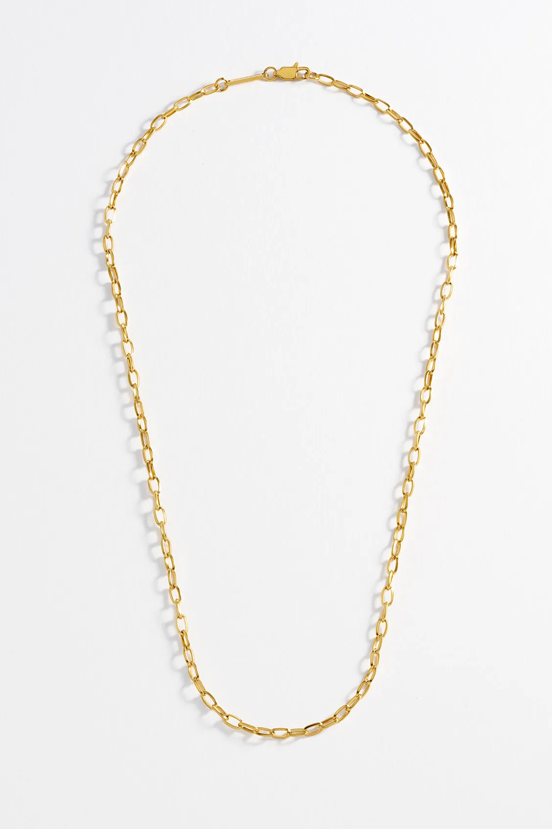 Men's Paperclip Chain Necklace