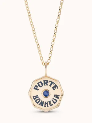 Mini Porte Bonheur Blue Sapphire