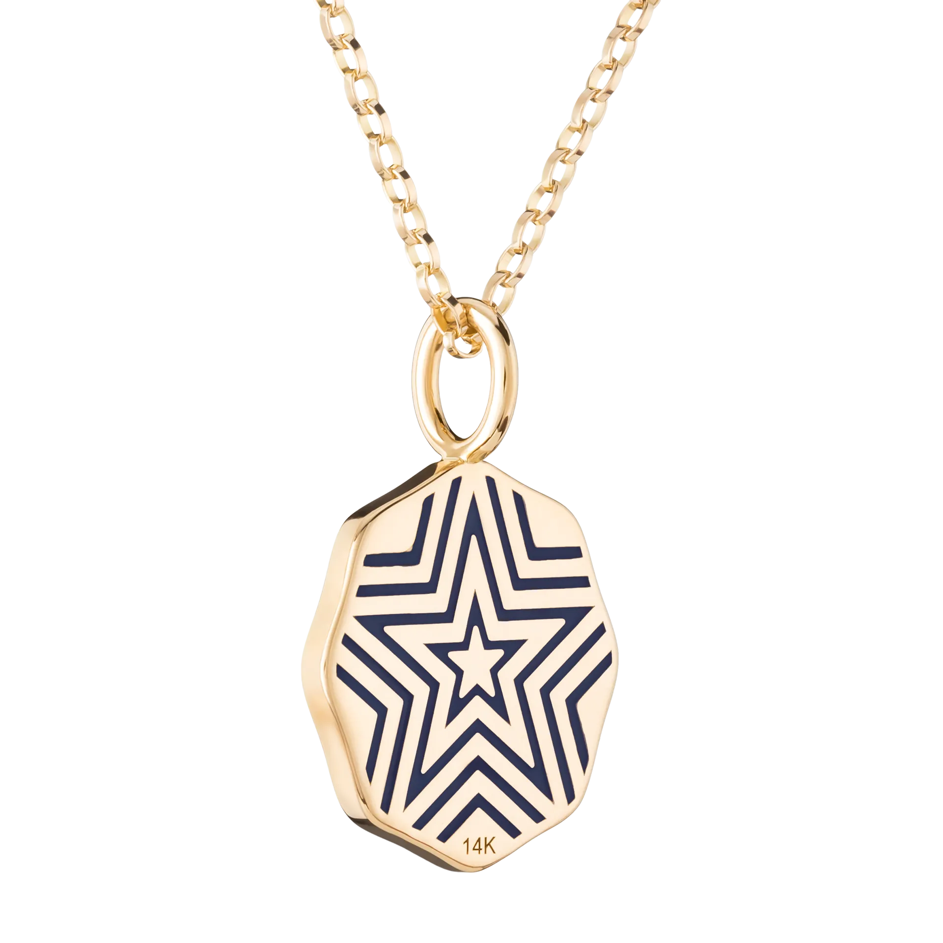 Mini Porte Bonheur Blue Sapphire