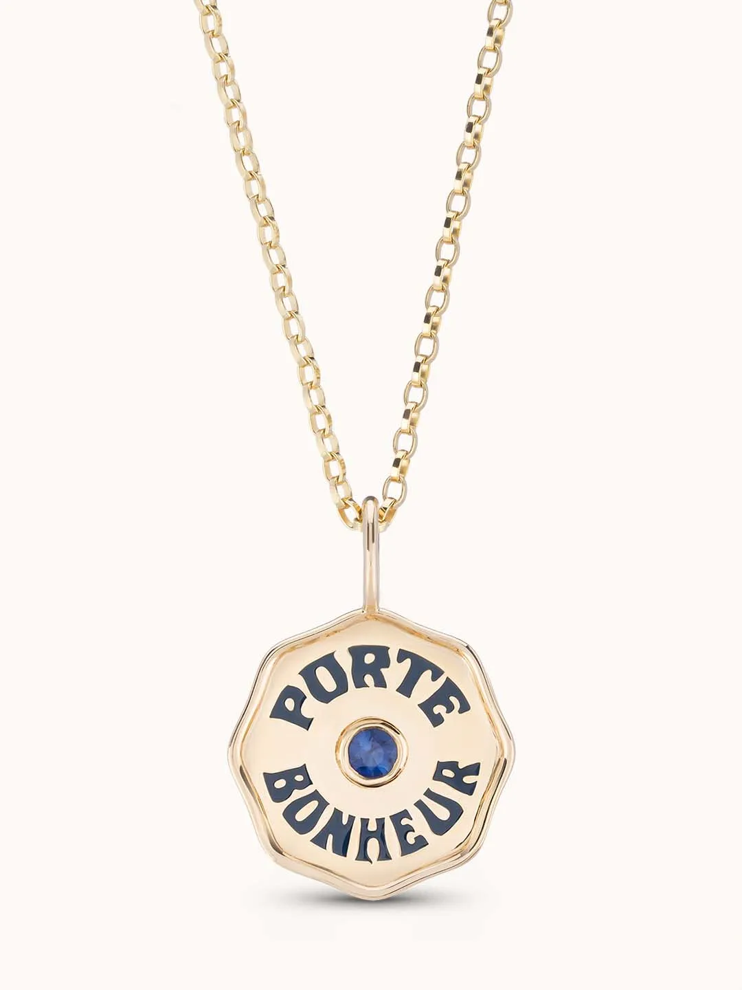 Mini Porte Bonheur Blue Sapphire
