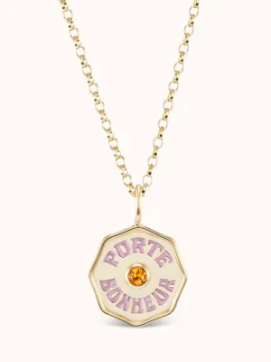 Mini Porte Bonheur Citrine