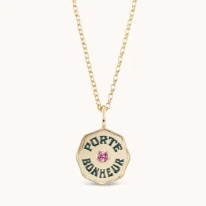 Mini Porte Bonheur Pink Tourmaline