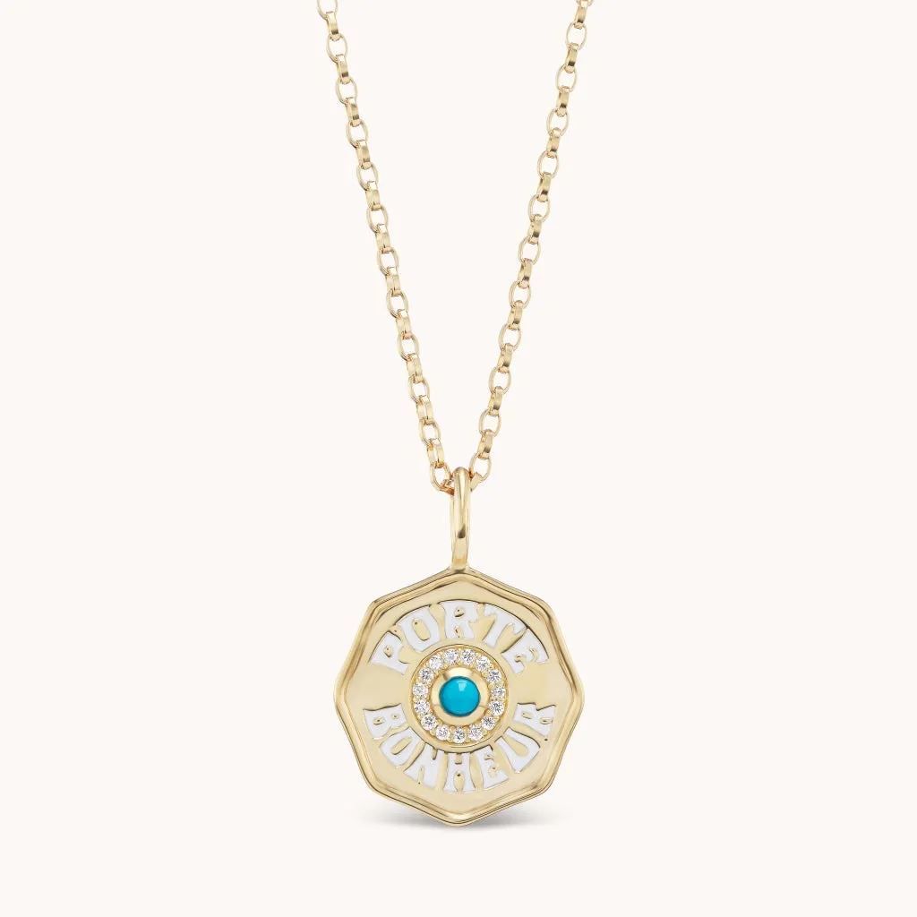 Mini Porte Bonheur Turquoise