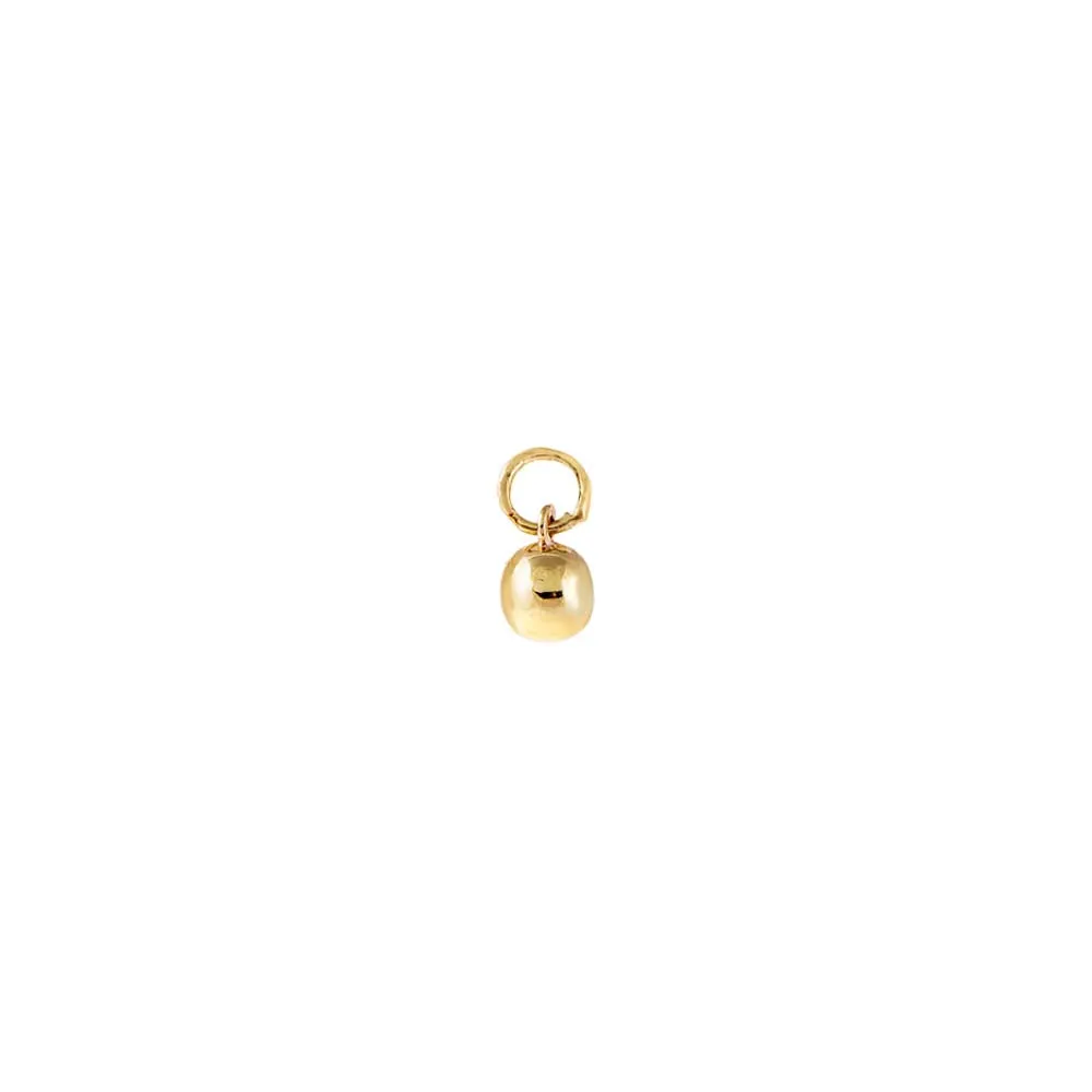Mini Solid Ball Charm 14K