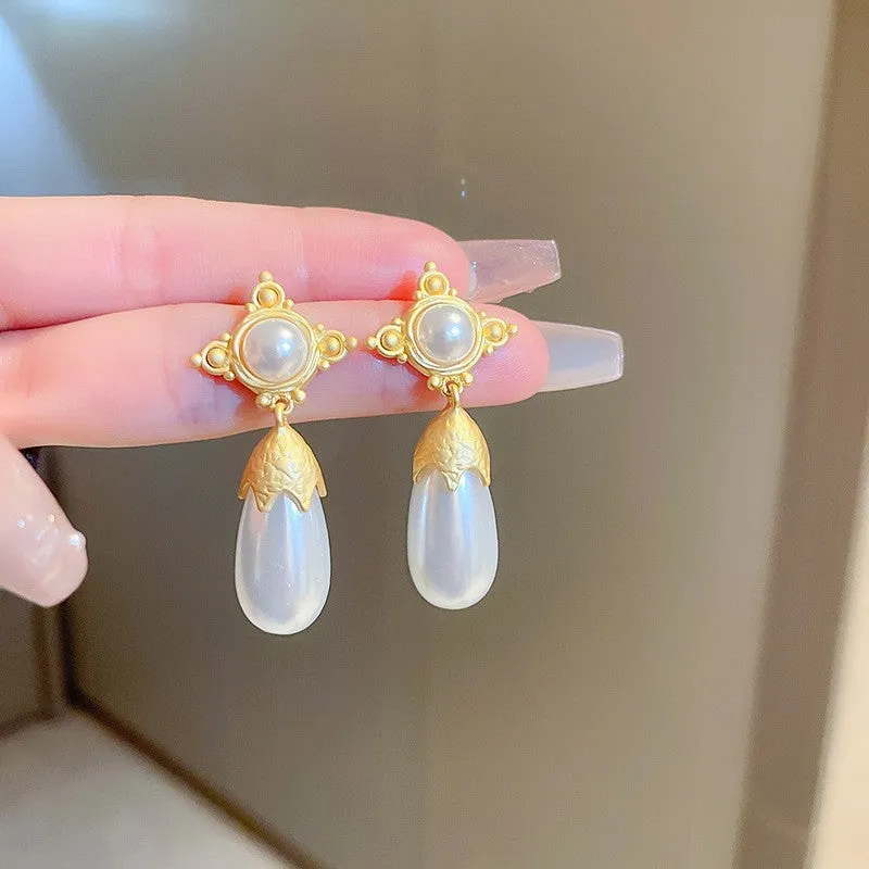 Minimalist Gold Drop Earring Collection