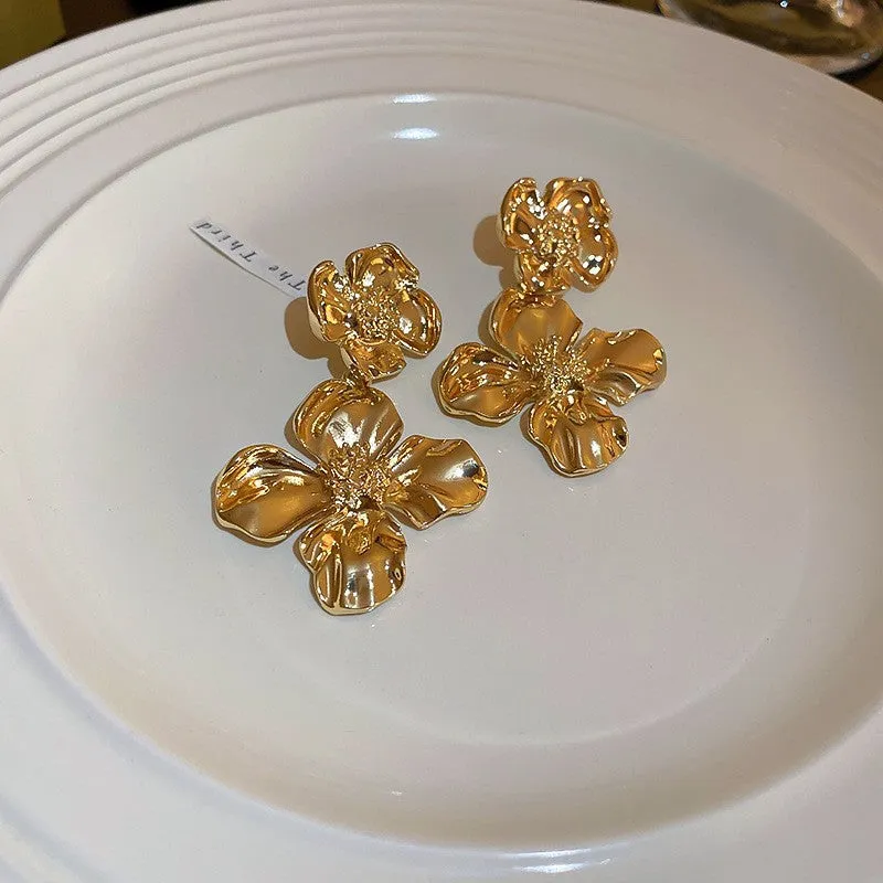 Minimalist Gold Drop Earring Collection