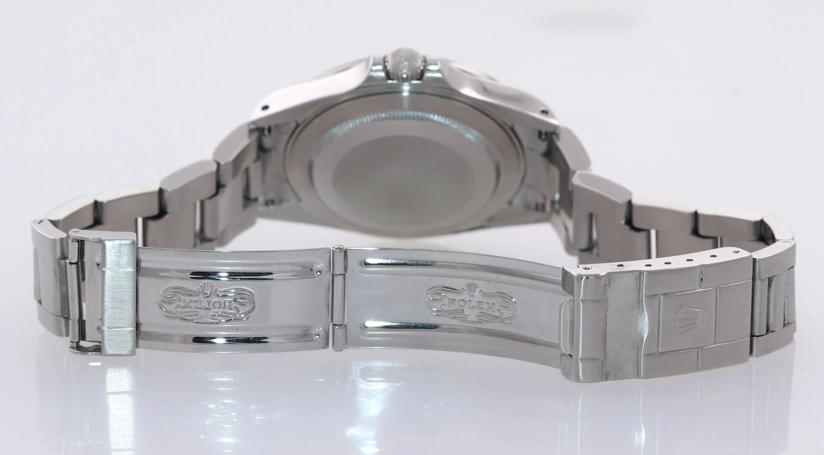 MINT 2001 Rolex Explorer II 16570 Black Date GMT 40mm Oyster Watch Box