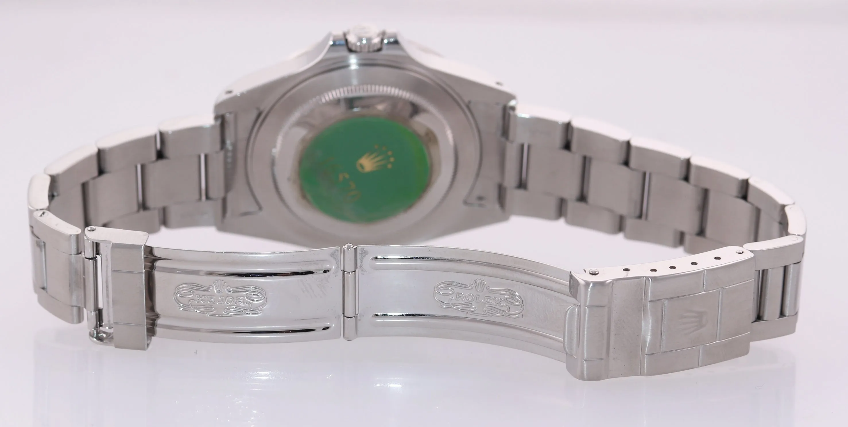 MINT 2001 Rolex Explorer II 16570 Black Date GMT 40mm Watch Box