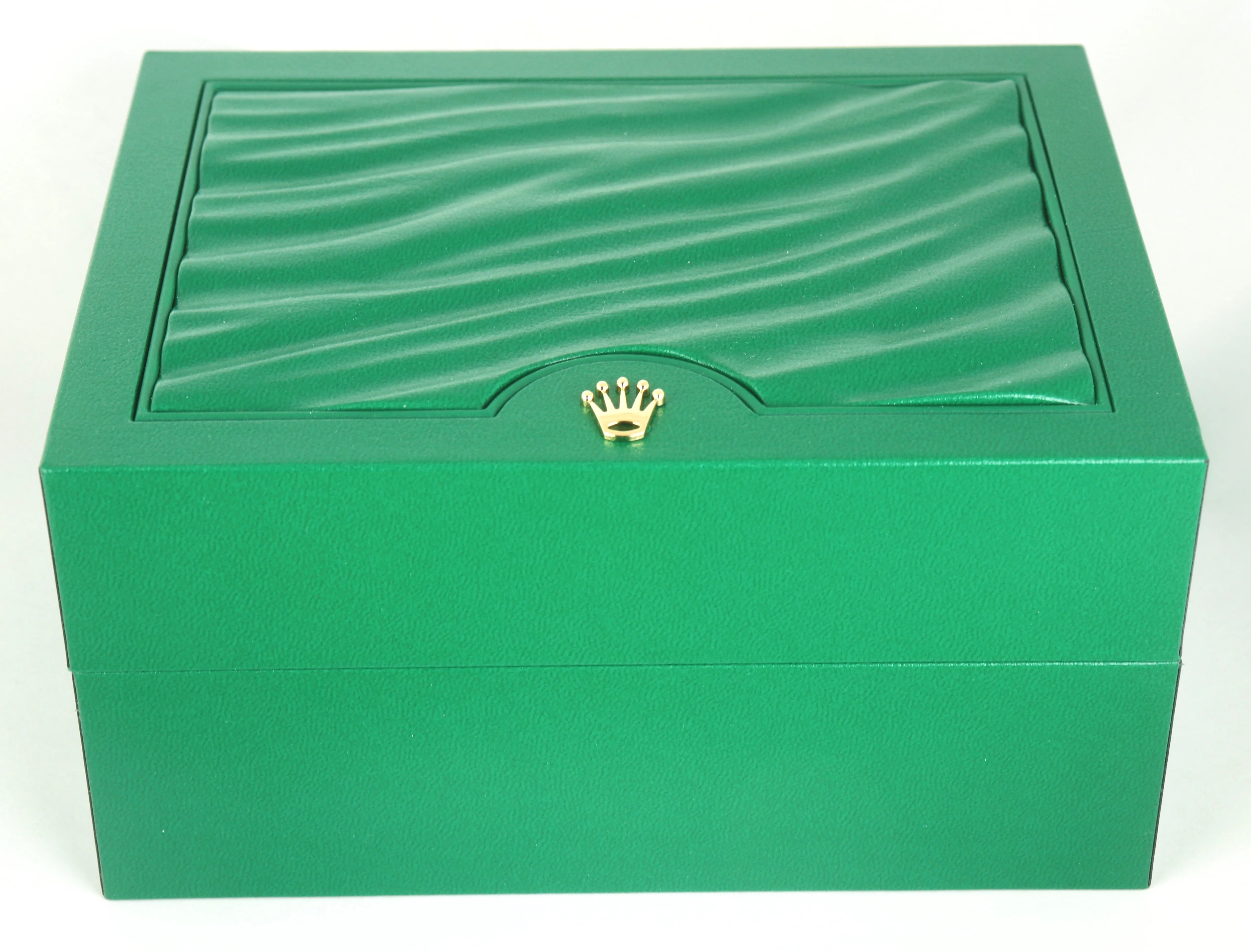 MINT 2017 Rolex Air-King 40mm Green Yellow Black Arabic Stainless Steel 116900