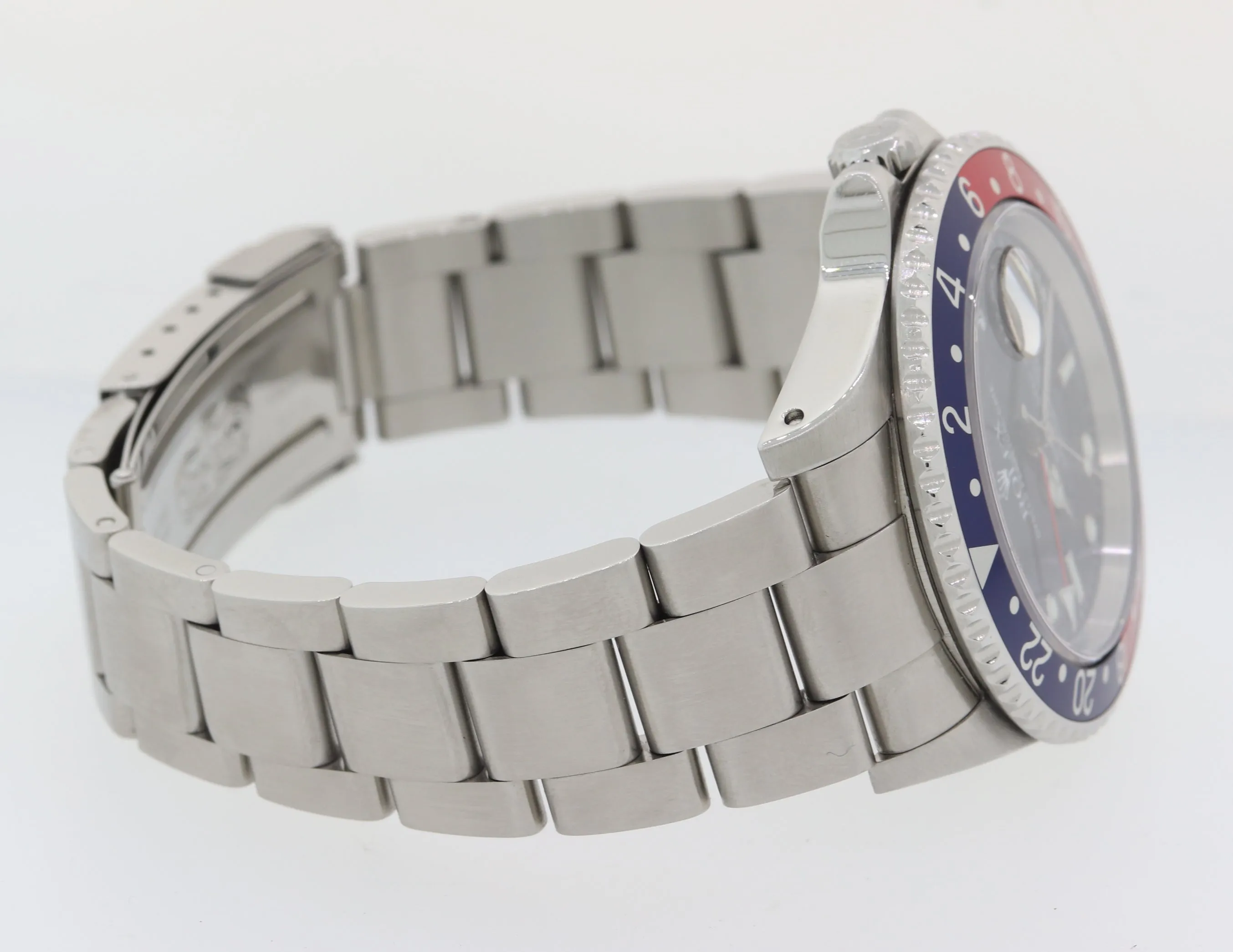 MINT PAPERS Rolex GMT Master 2 16710 Steel Pepsi Oyster 40mm SEL Watch Box