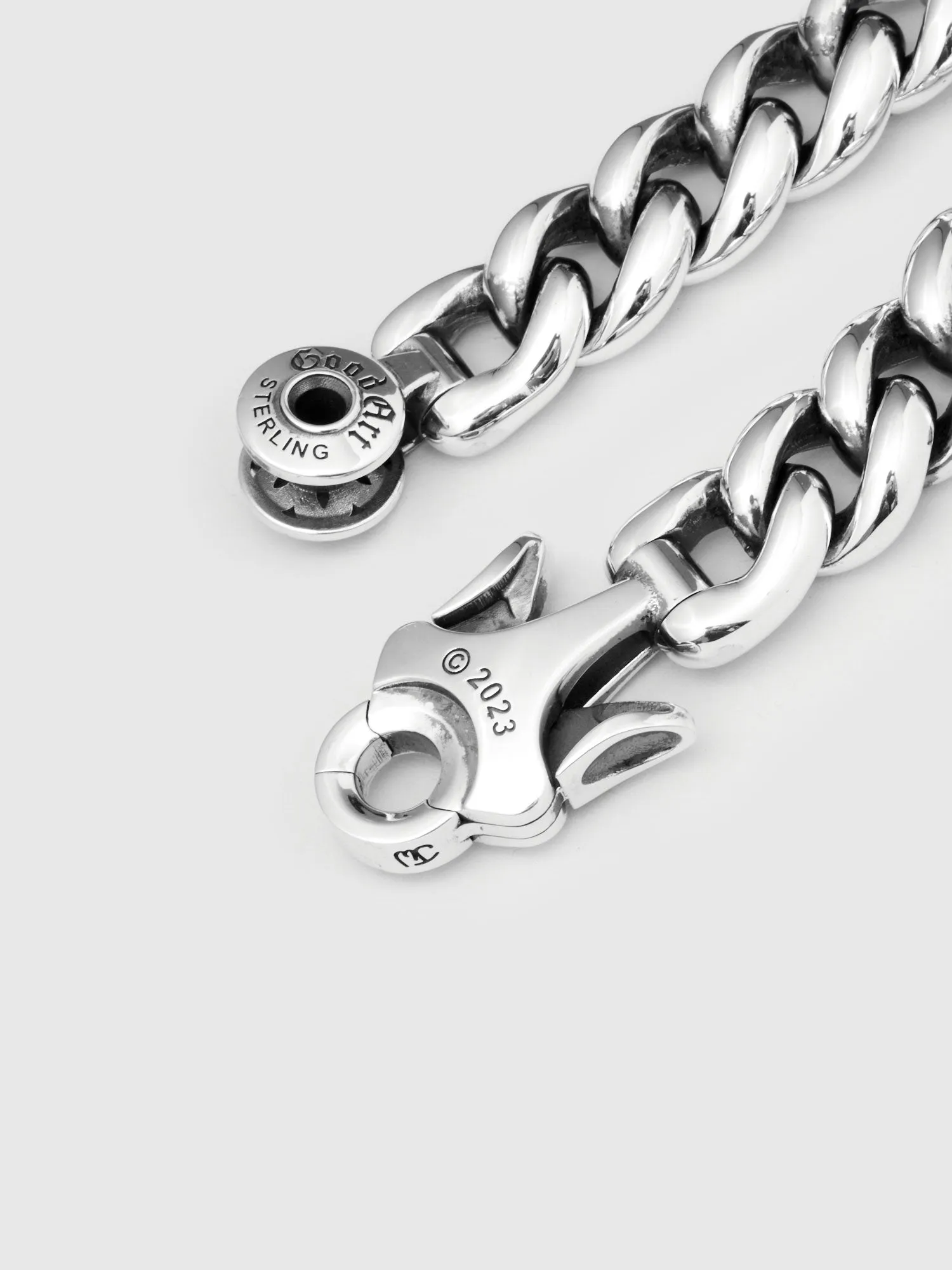Model 10 Bracelet Size B in Sterling Silver