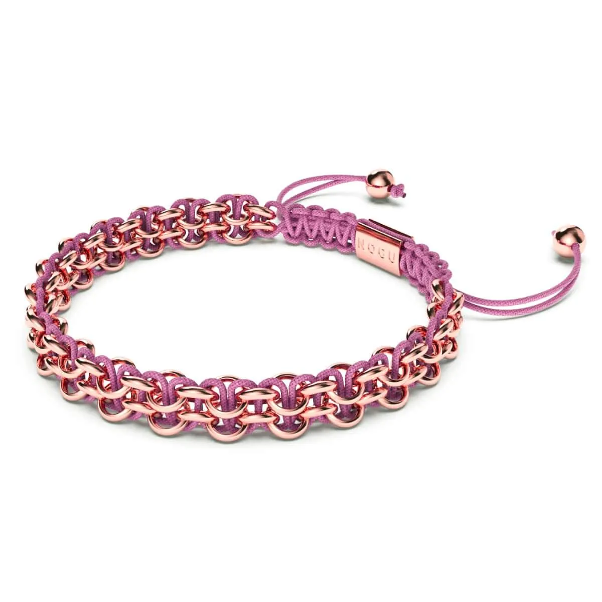 Monarch Butterfly Links | Mini Kismet Bracelet | Pink x Rose Gold