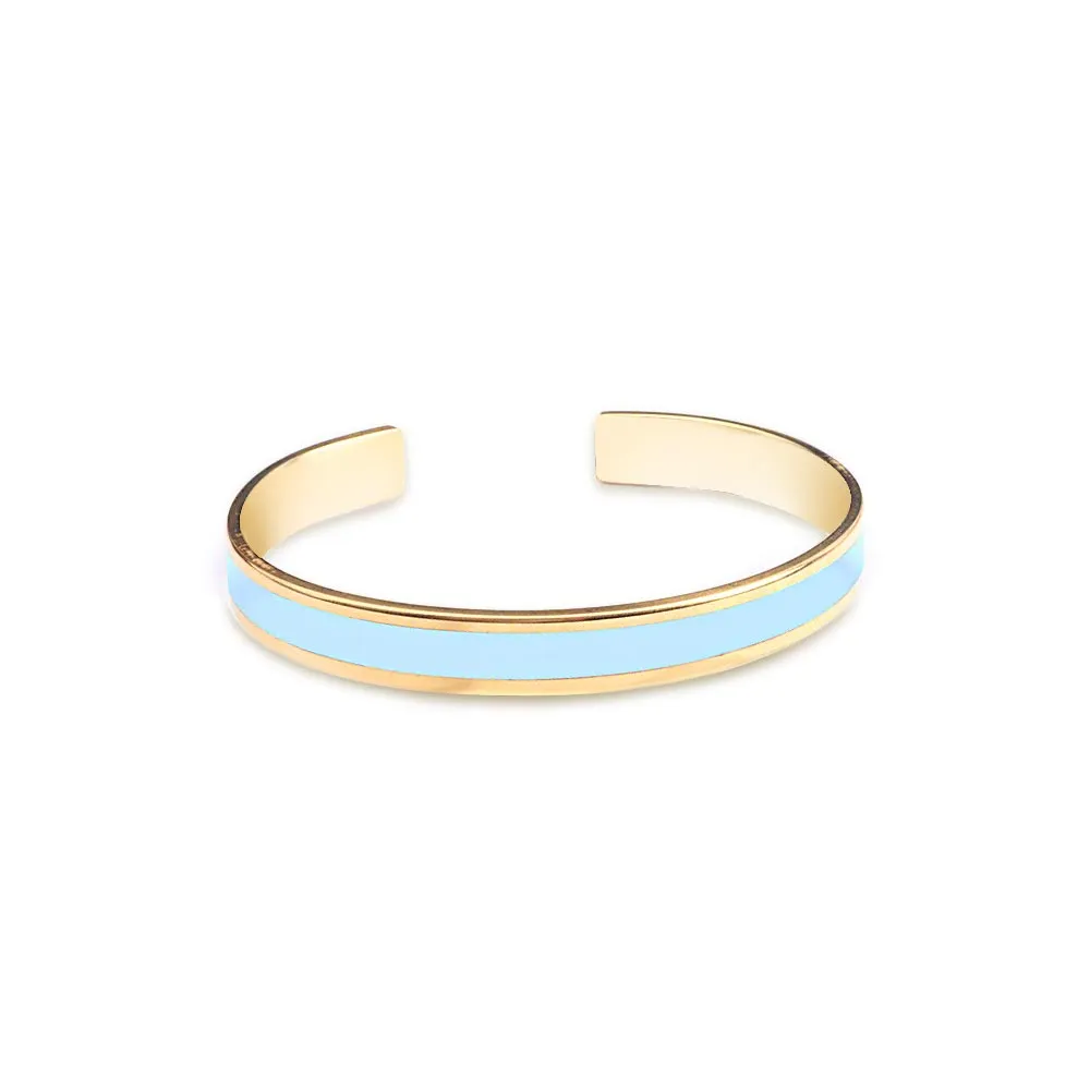 No-tarnish Medical Grade Titanium Open Shop Personalized Bracelets