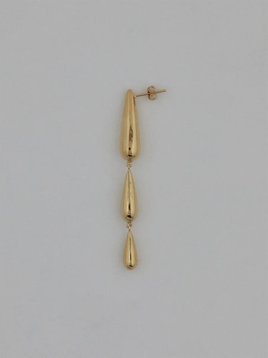 Oculus Earrings - Gold