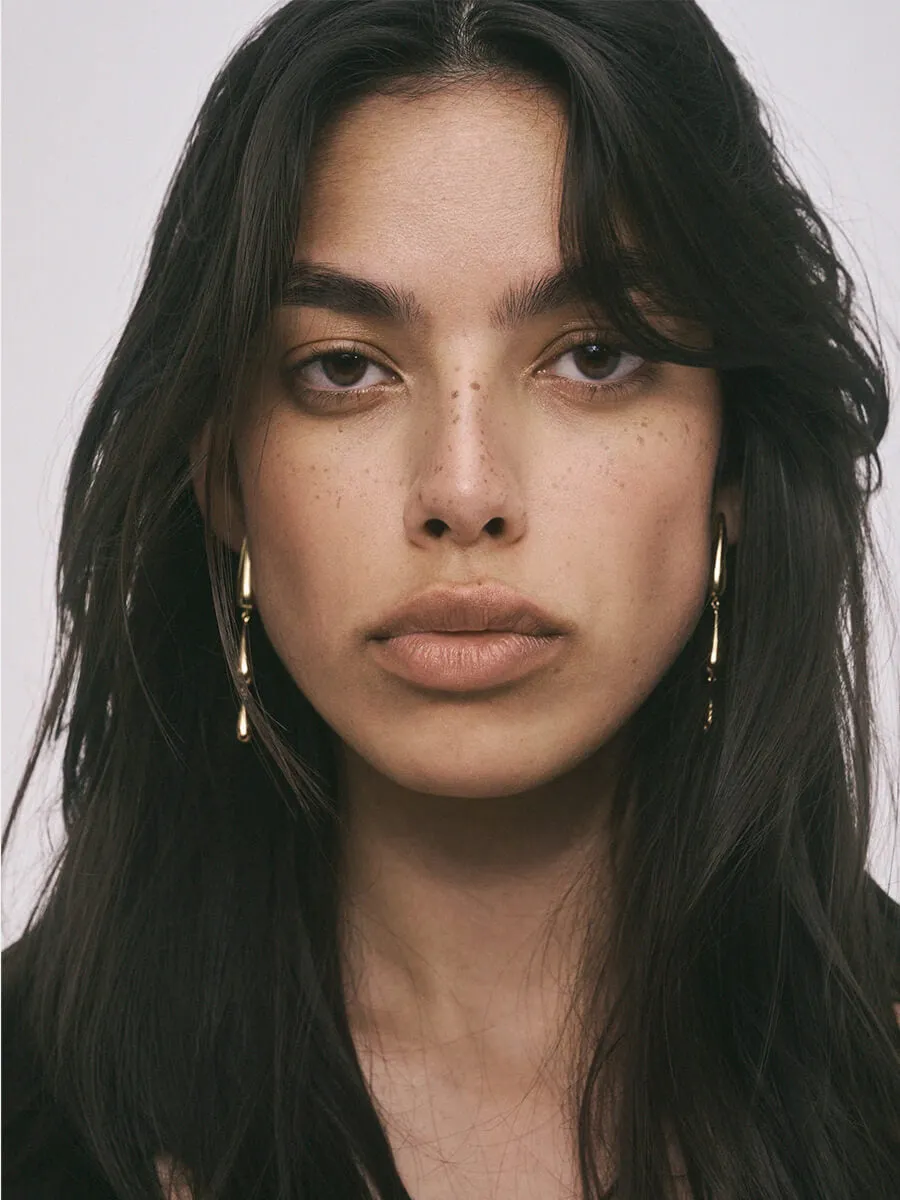 Oculus Earrings - Gold