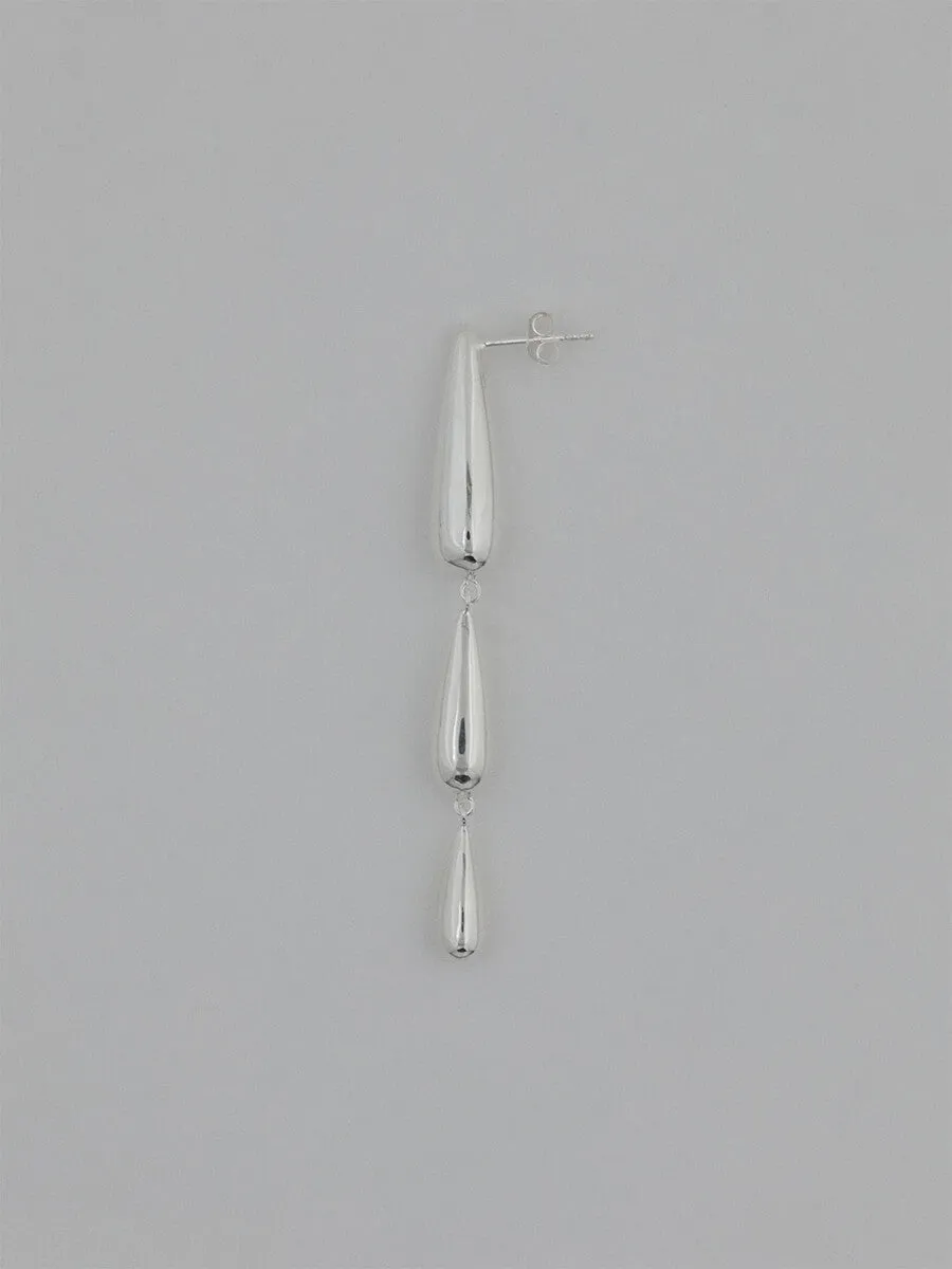 Oculus Earrings - Silver