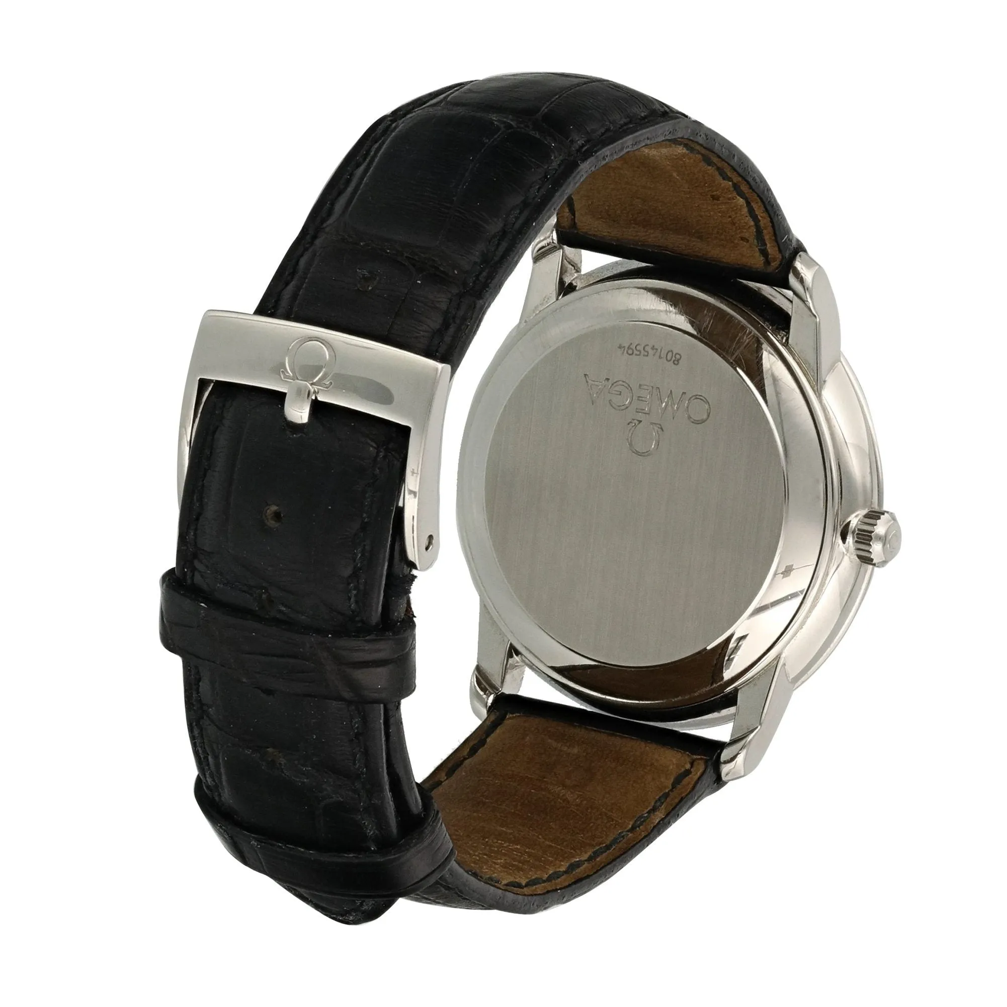 Omega De Ville 4800.31.01 Mens Watch Box Papers