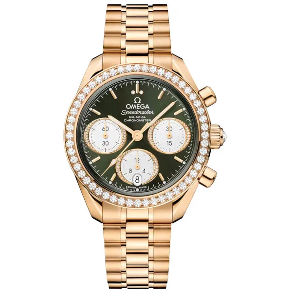 Omega Speedmaster 38, 38mm, Moonshine Gold on Moonshine Gold - 324.55.38.50.60.001