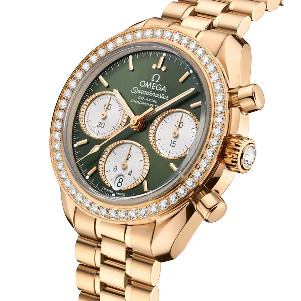 Omega Speedmaster 38, 38mm, Moonshine Gold on Moonshine Gold - 324.55.38.50.60.001