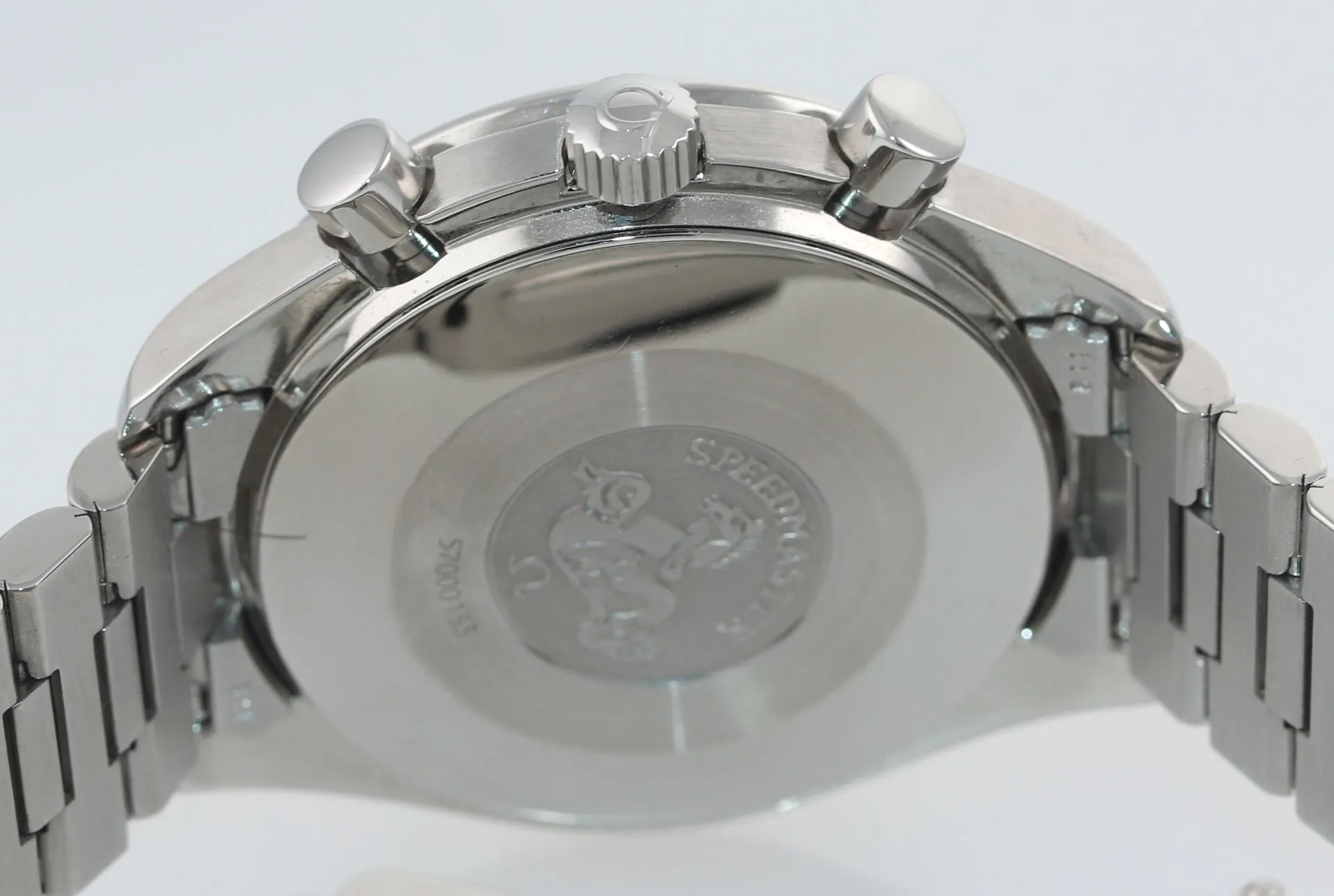 Omega Speedmaster Michael Schumacher Red Steel 39mm Chronograph Watch 3510.61.00