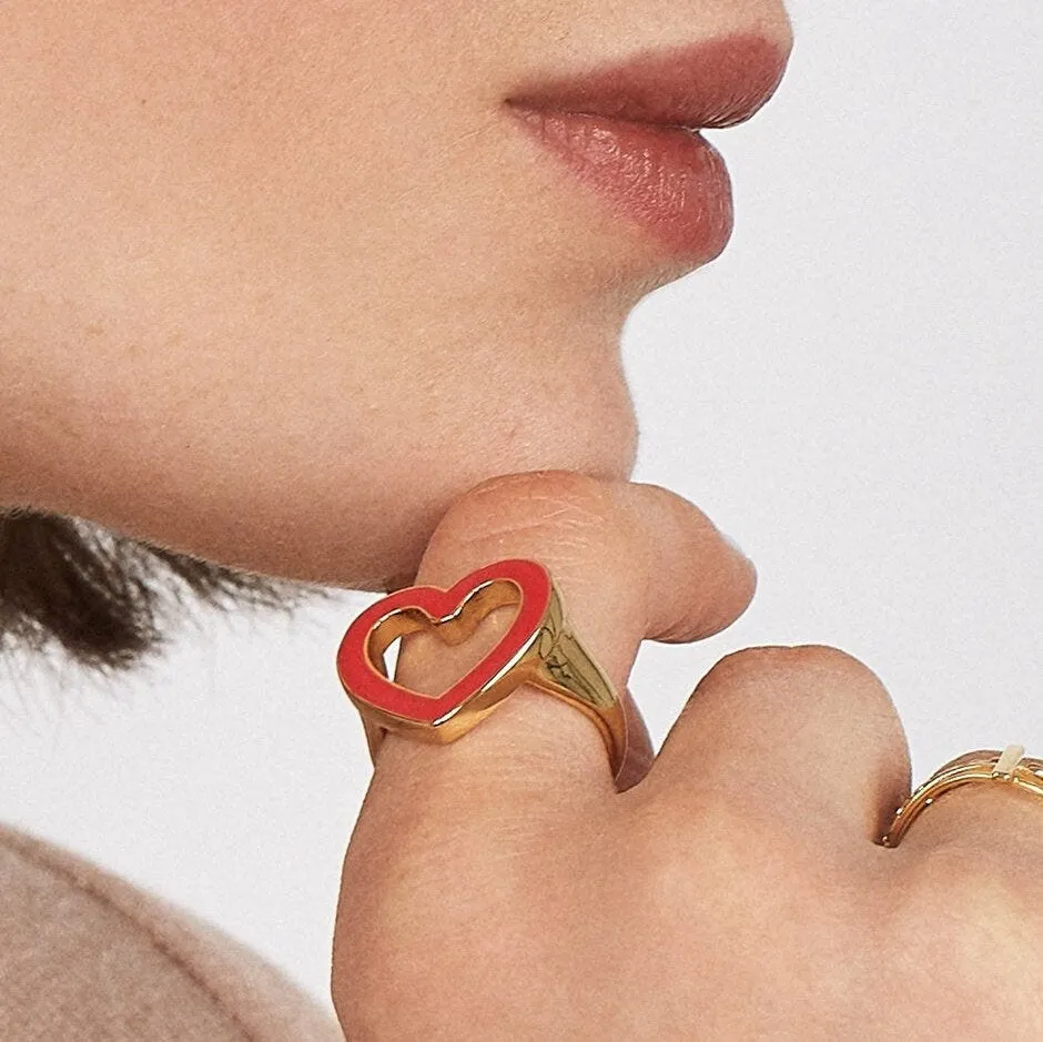 Open Heart Ring