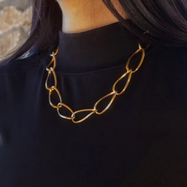 Oxford Gold Big Thin Chain Brenda Grands