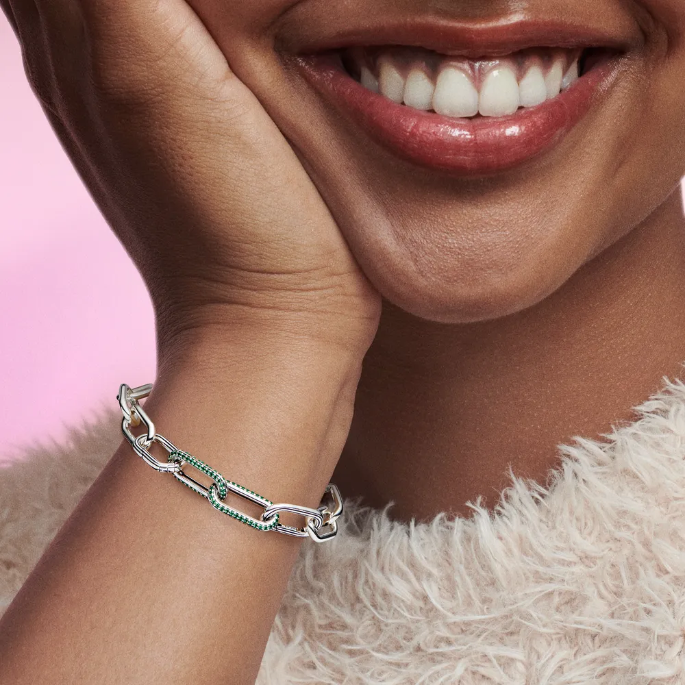 Pandora ME Styling Pavé Double Link