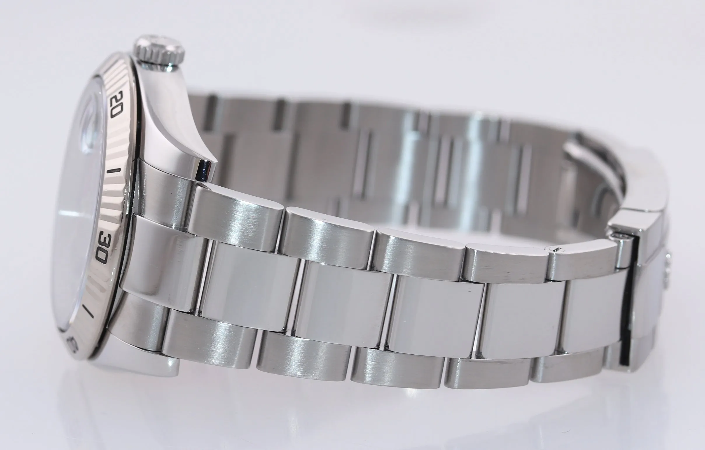 PAPERS Rolex DateJust 116264 Turn-O-Graph Thunderbird Steel Blue gold Watch