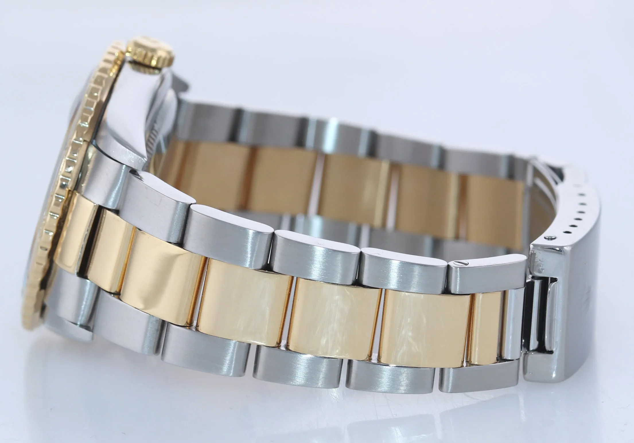 PAPERS Rolex DateJust Turn-O-Graph Champagne 16263 Two Tone Gold Thunderbird Box