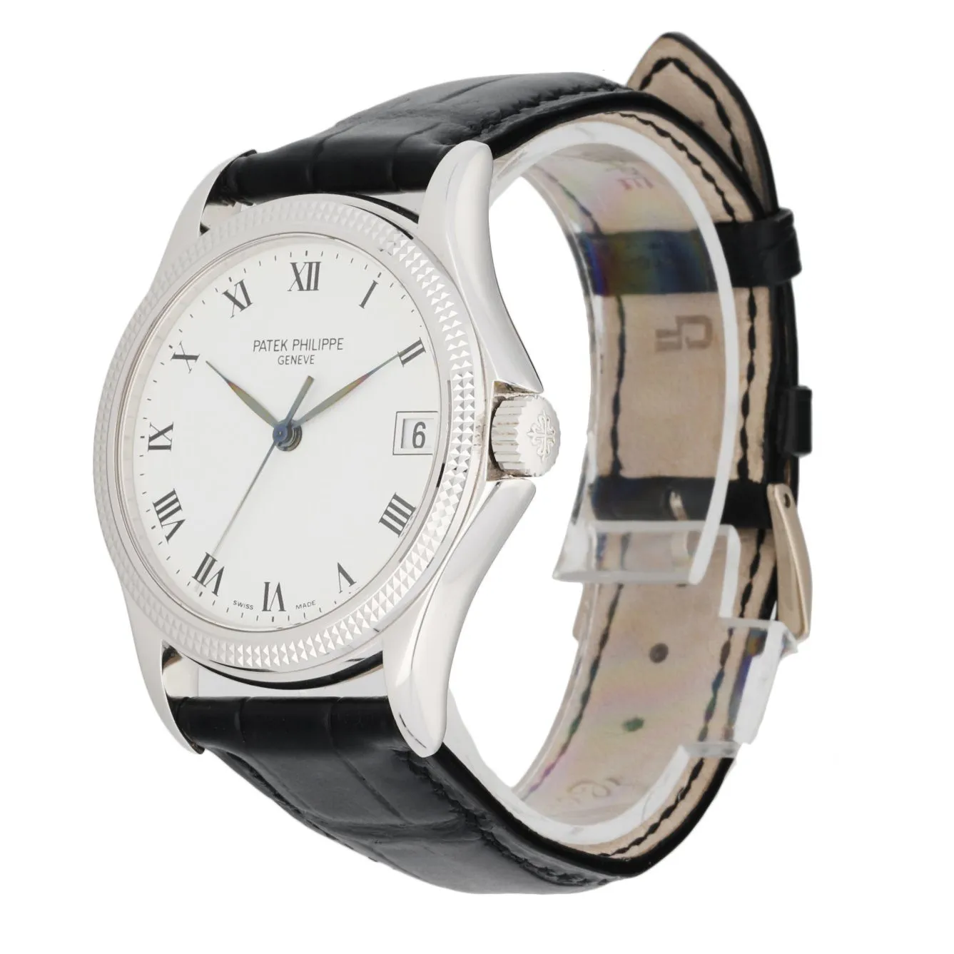 Patek Philippe Calatrava 5117G 18K White Gold Men's Watch Box & Papers