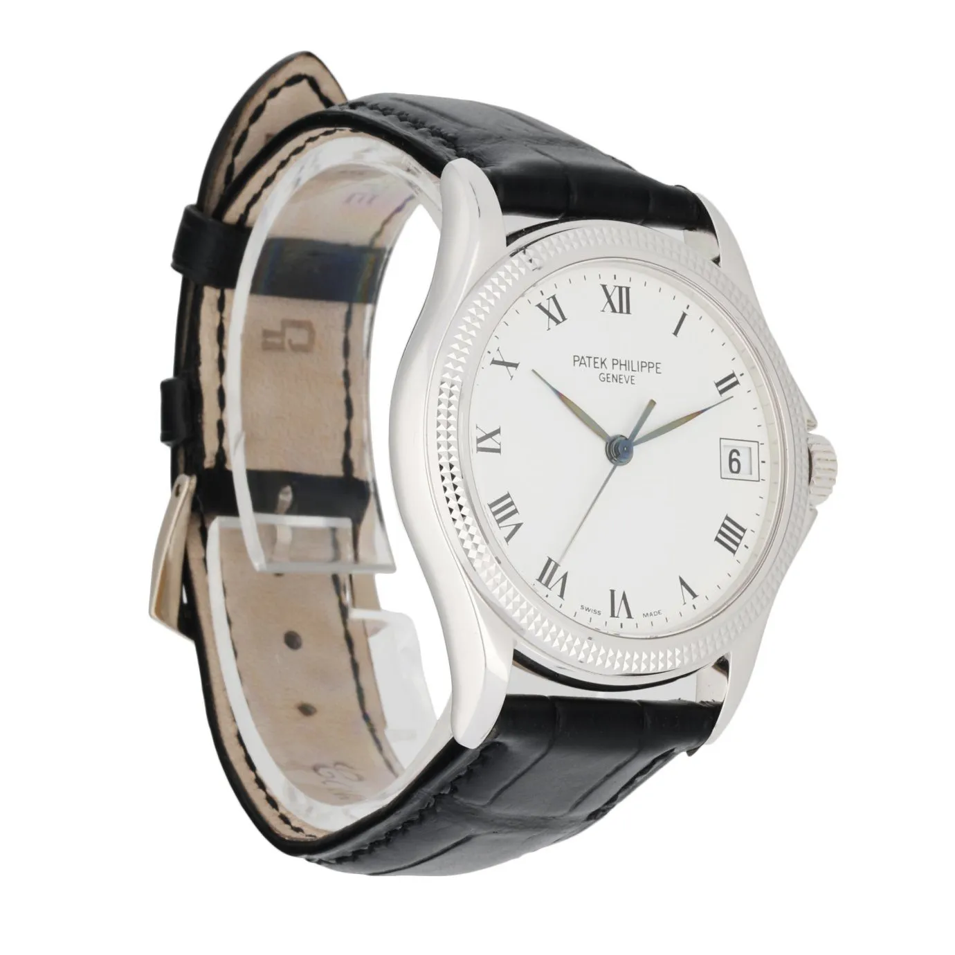 Patek Philippe Calatrava 5117G 18K White Gold Men's Watch Box & Papers